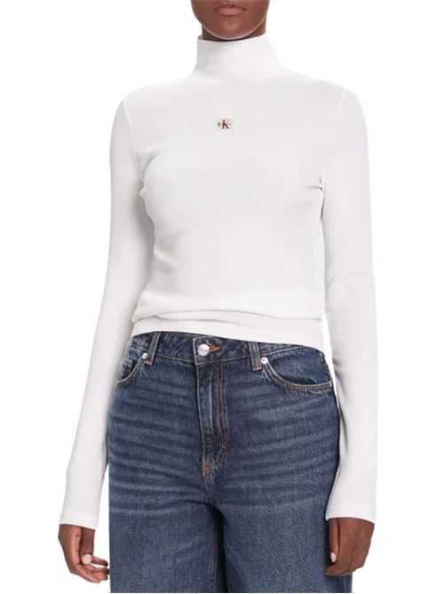 T-shirt dolcevita slim fit Calvin Klein Jeans | LV047D203GYAA